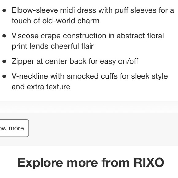 Floral Puff Sleeve Dress - RIXO for Target - Picture 13 of 16